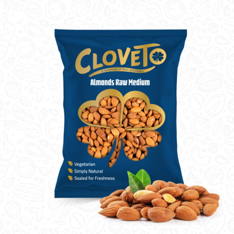 Almonds Raw Medium