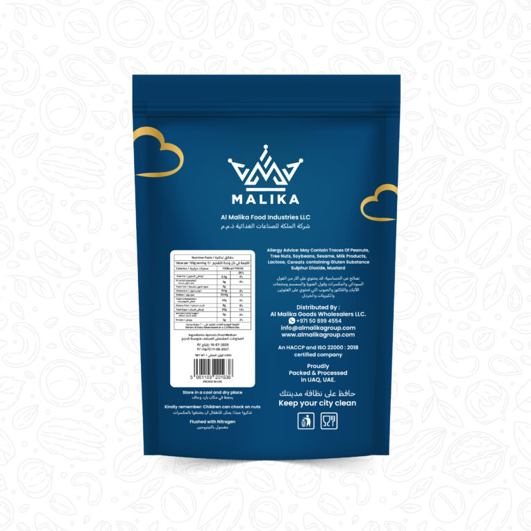 Apricots Dried Medium-250G