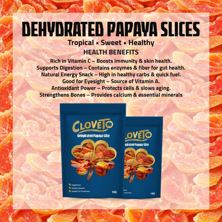 DEHYDRATED PAPAYA SLICES Post-01