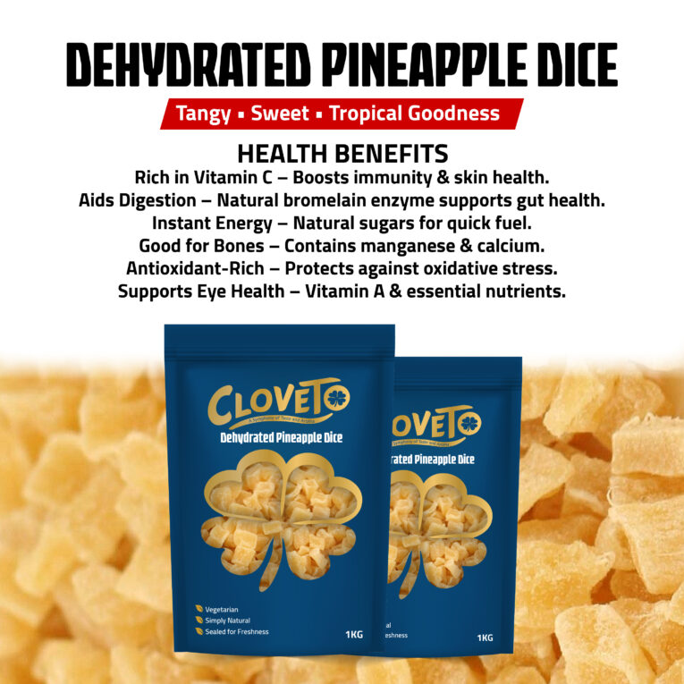 Dehydrated Pineapple Dice (2)