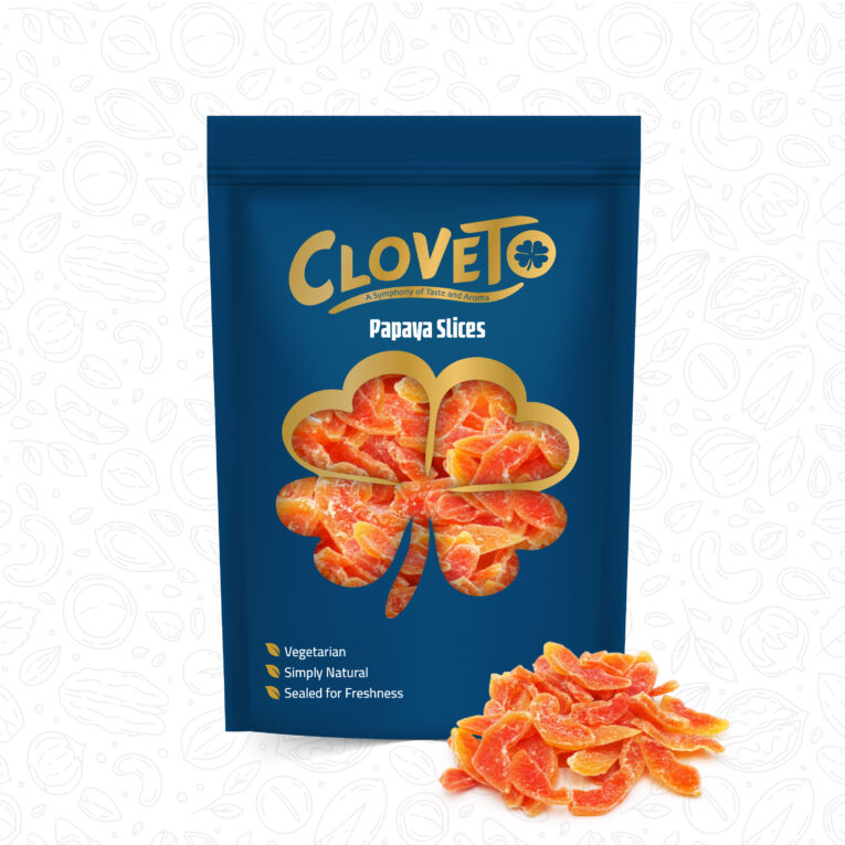 Papaya Slices Mockup